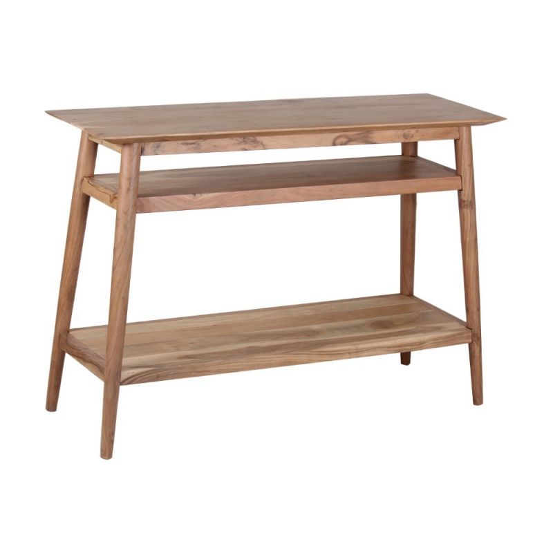 Porter Designs -  Portola Solid Acacia Wood Console Table, Natural - 05-108-10-5023