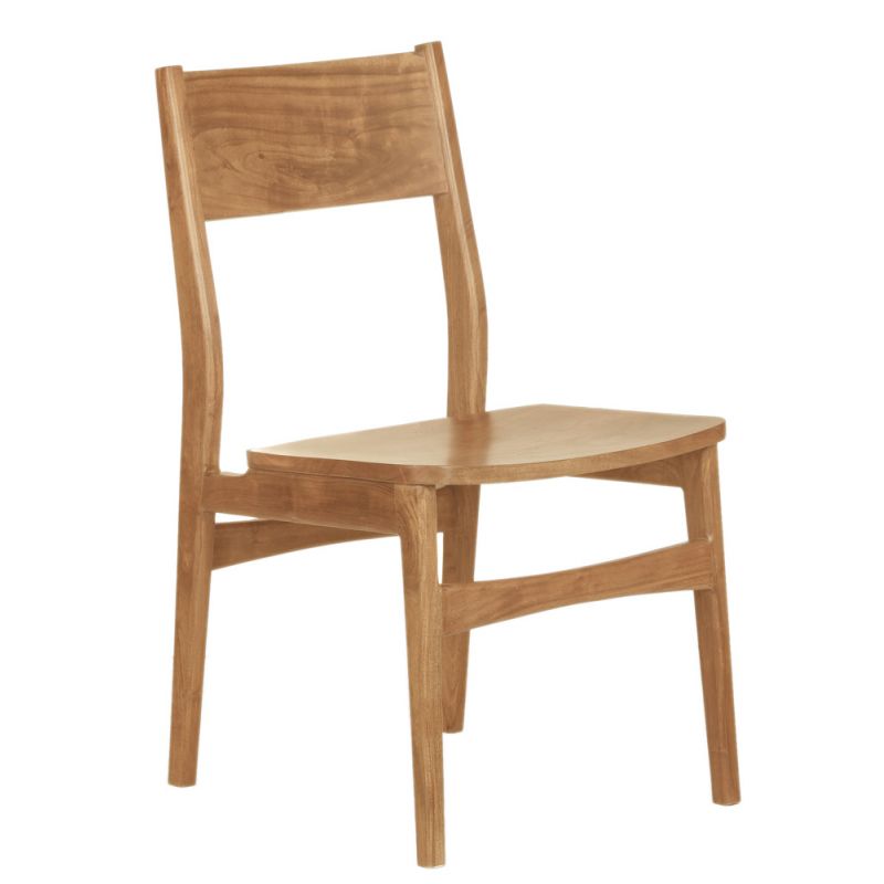 Porter Designs - Portola Solid Acacia Wood Dining Chair, Natural - 07-108-02-0021