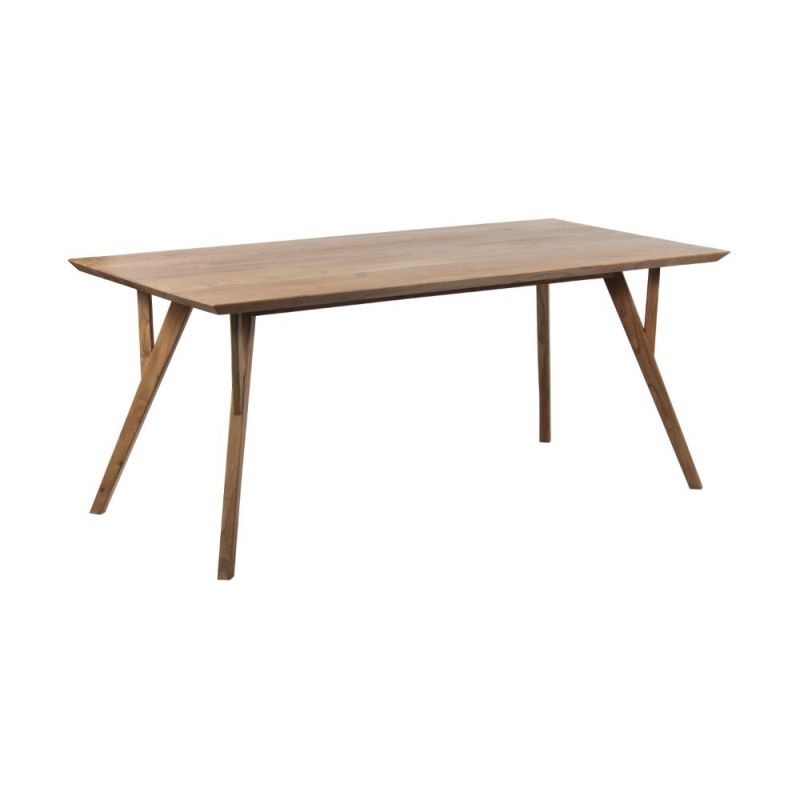 Porter Designs -  Portola Solid Acacia Wood Dining Table, Natural - 07-108-01-0021NT