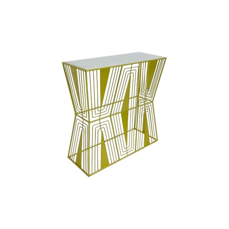 Porter Designs -  Rivoli Handmade Console Table, Gold - 05-125-10-12610