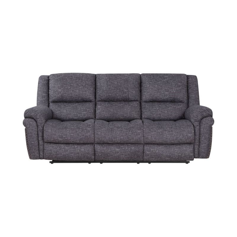 Porter Designs -  Socorro Reclining Sofa, Gray - 03-201-01-7626