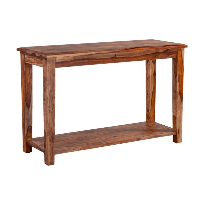 Porter Designs - Sonora Solid Sheesham Wood Console Table, Brown - 05-196-10-9740