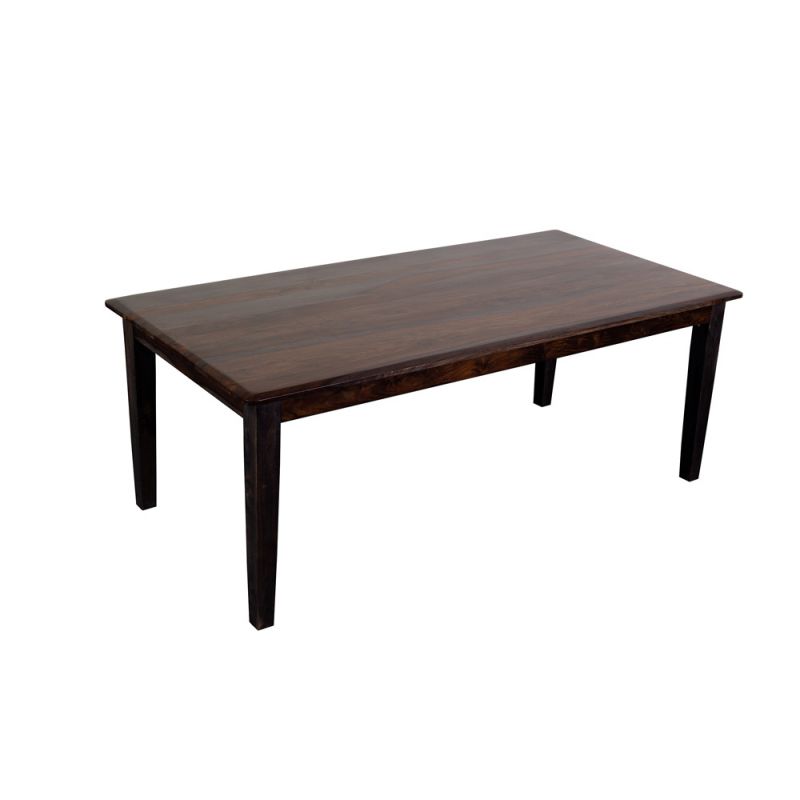 Porter Designs - Sonora Solid Sheesham Wood Dining Table, Gray - 07-116-01-801M