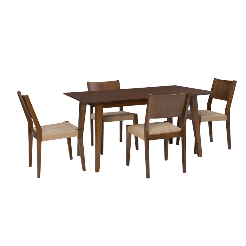 Powell Company - Cadence 5Pc Dining Set Brown - D1275D19PC5