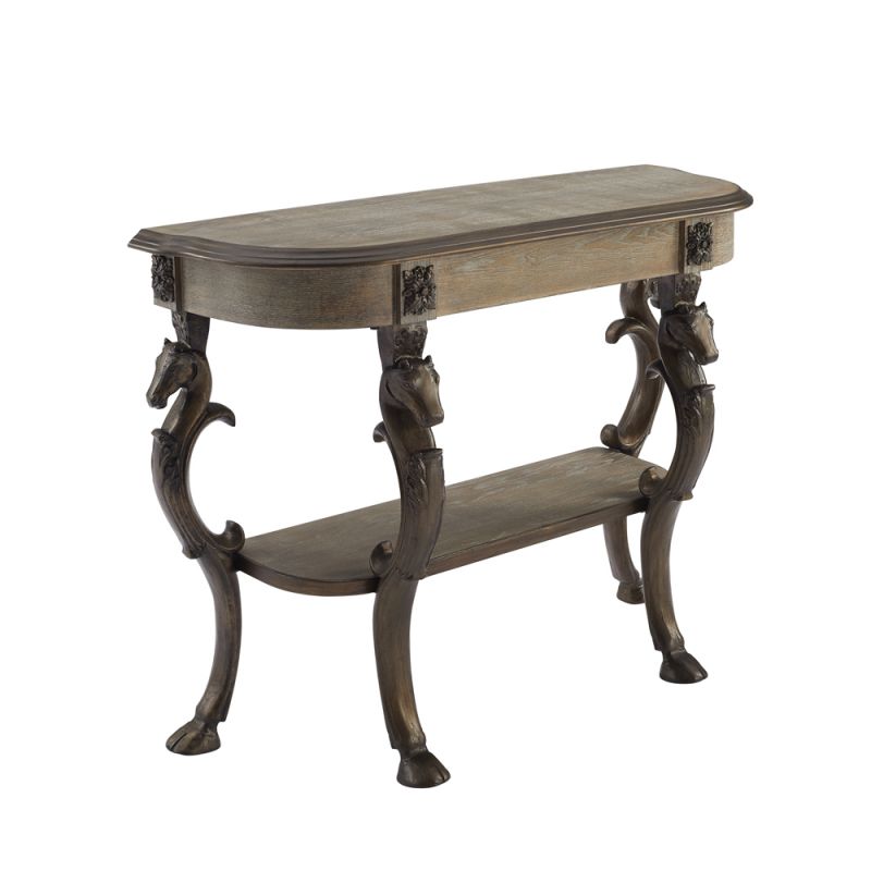 Powell Company - Gypsy Console Table, Pewter/Grey - D1457A21