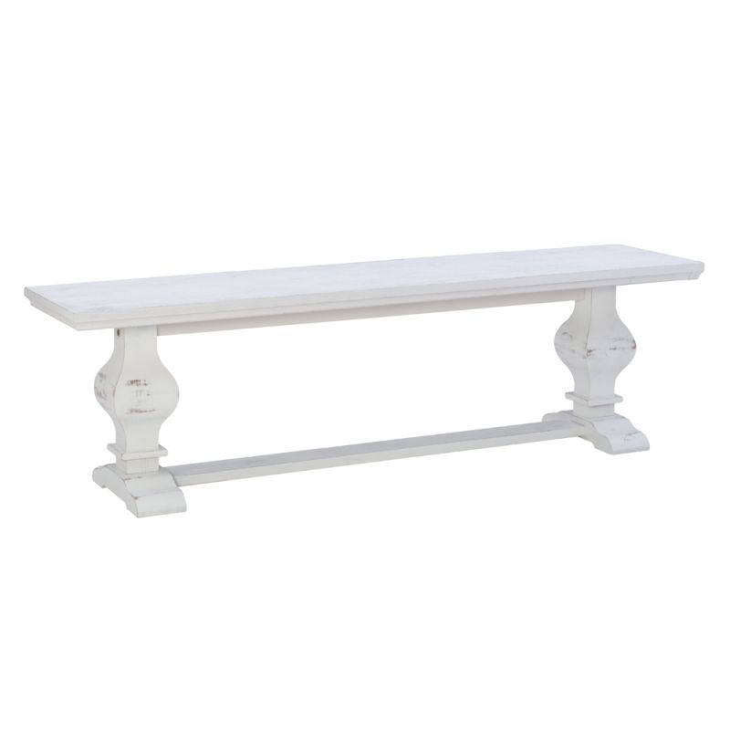 Powell Company - Mcleavy Bench White - D1227D19BW