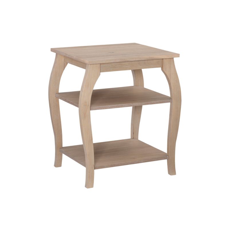 Powell Company - Prismatic Side Table, Natural - D1363A20N