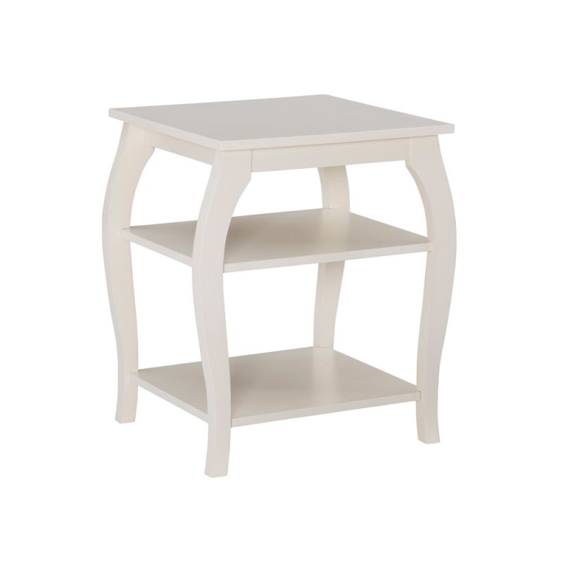Powell Company - Prismatic Side Table, Off White - D1363A20OW