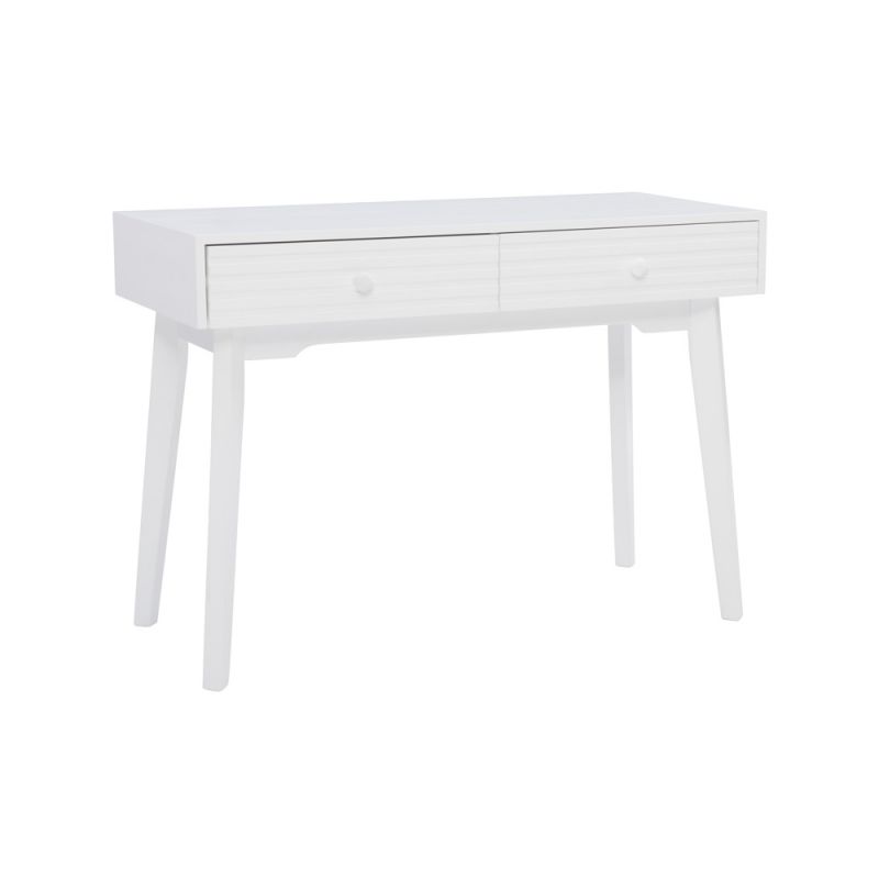Powell Company - Ripples Desk, White - D1357A20WD
