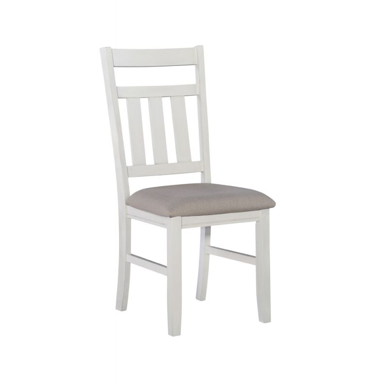 Powell Company - Turino Smokey White Side Chair - Set of 2 - D1249D19SCW