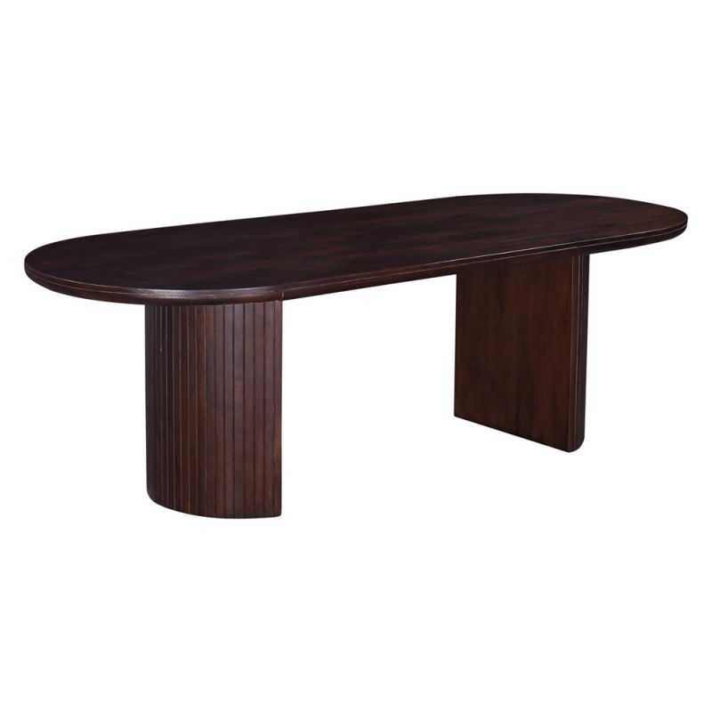 Primo International - Geneva 94 in. Wood Oval Double Pedestal Dining Table - 68350