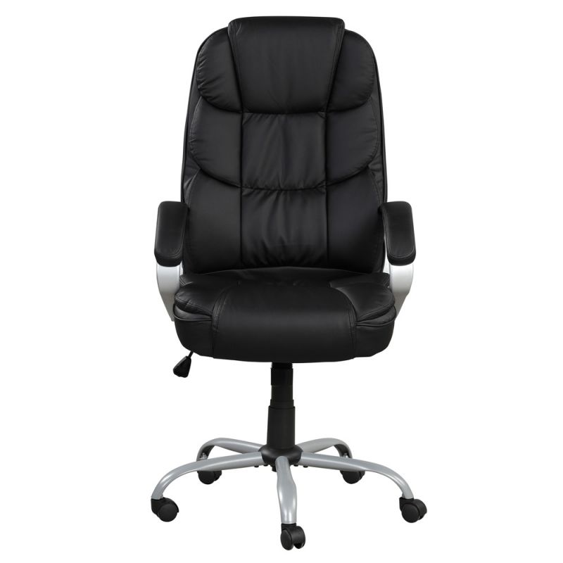 Primo International - Sealy Kronos Black PU High Back Office Task Chair - 63075