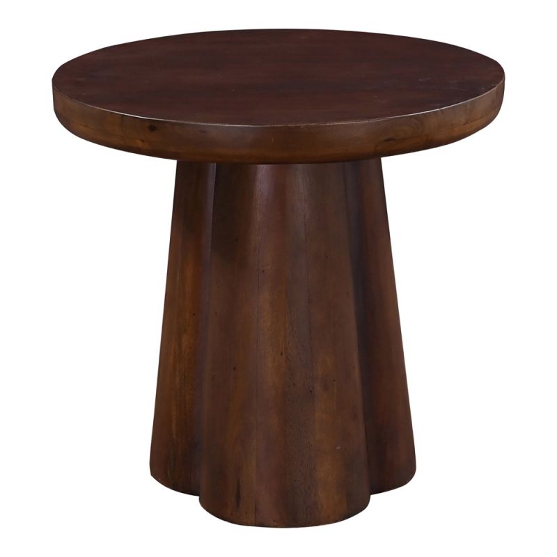 Primo International - Senna 20 in. Wood Round Pedestal Coffee Table - 68255