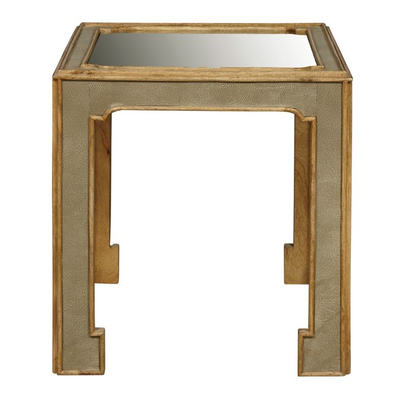 Pulaski - Art Deco Side Table with Mirror Top - P301516