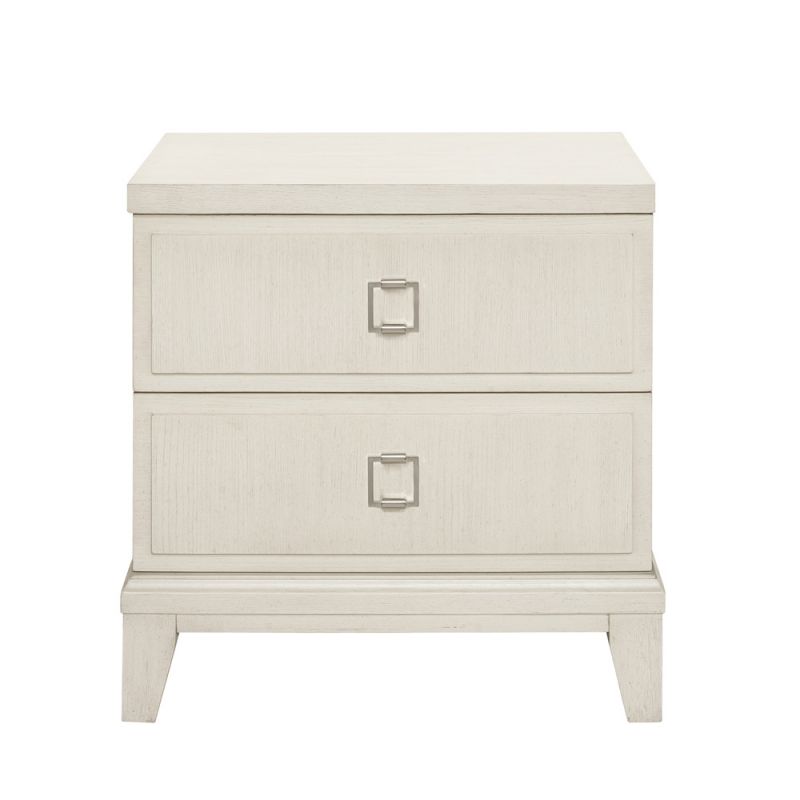 Pulaski - Madison 2-Drawer Nightstand with USB Port in a Grey-White Wash Finish - S916-050