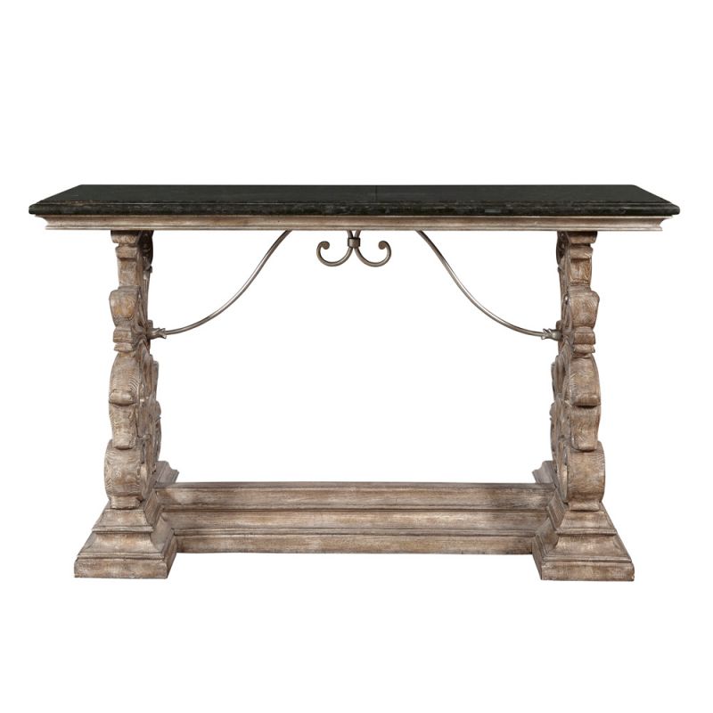 Pulaski - Marble Top Console Table - P301015