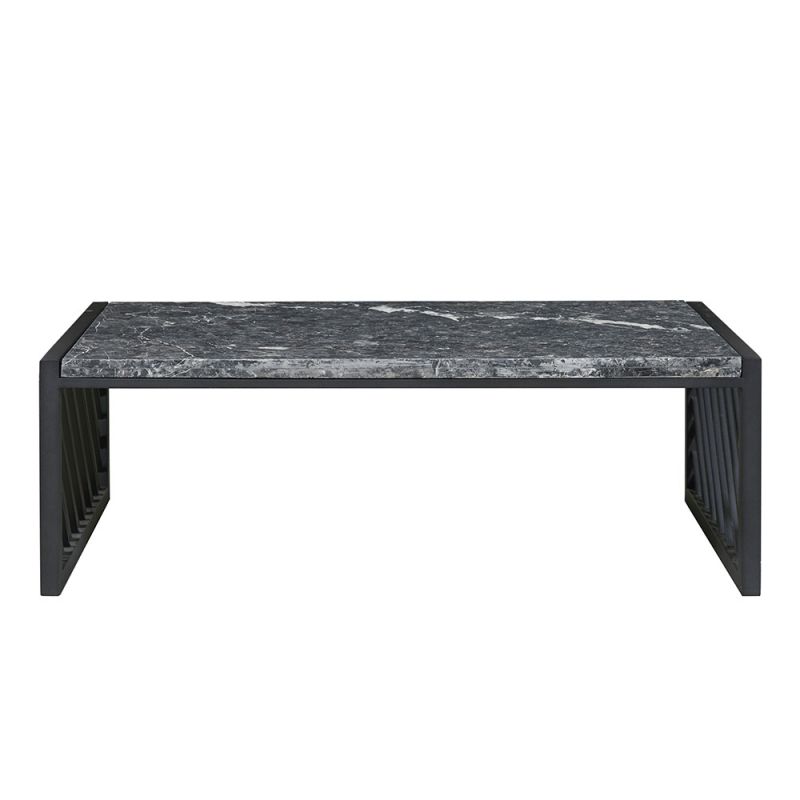 Pulaski - Modern Industrial Stone Top Cocktail Table - P301728