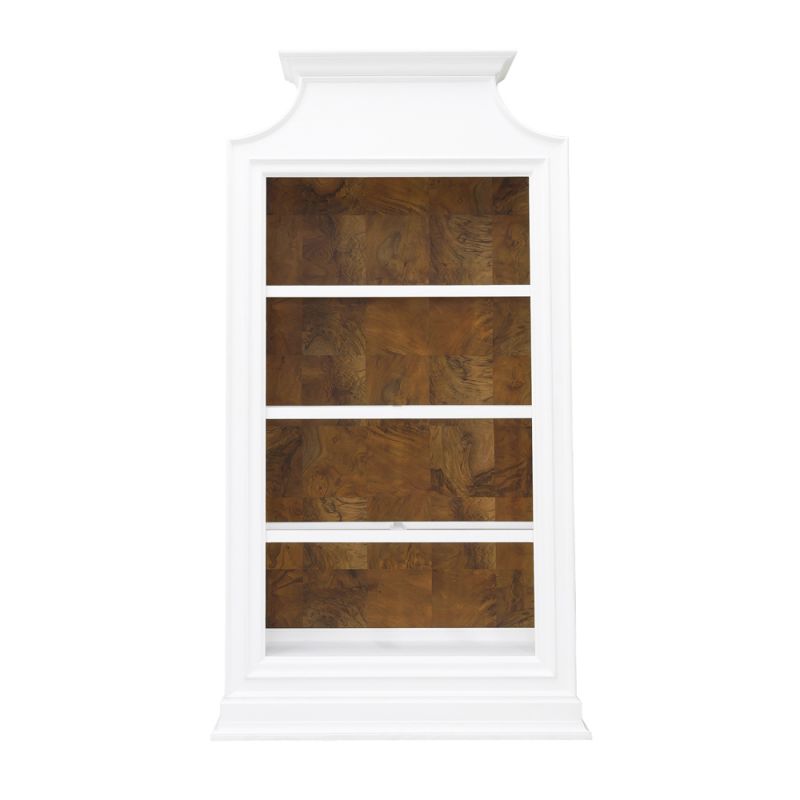 Pulaski - Open Storage 3 Shelf Bookcase with Natural Wood Back Panel - P301502