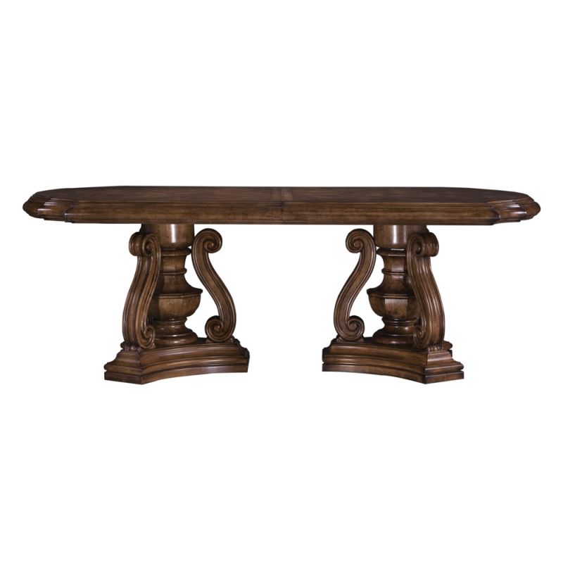 Pulaski - San Mateo Double Pedestal Table - 662-DR-K1