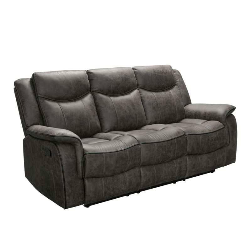 Pulaski - Stillwater Recliner Sofa with Drop Down Table in Charcoal - A890-401-1282