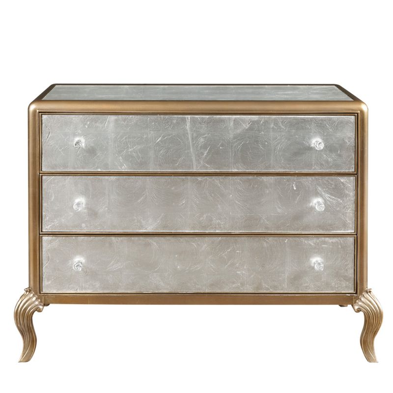 Pulaski - Three Drawer Eglomise Accent Chest - P301016