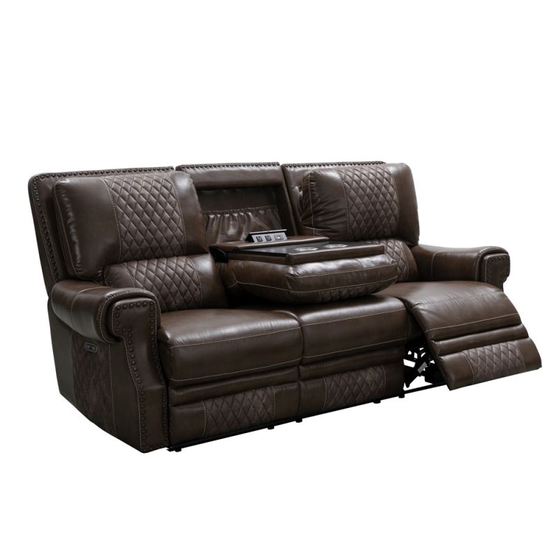 Pulaski - Traditional Power Reclining Sofa with Drop Down Table - A947-405-1290A