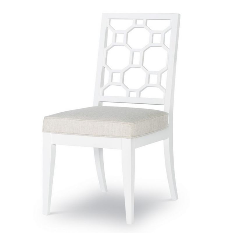 Rachael Ray - Chelsea Lattice Back Side Chair (Set of 2) - 9781-140