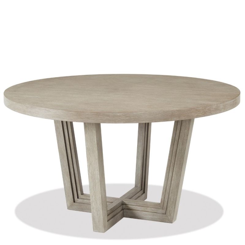 Riverside Furniture - Cascade Round Dining Table - 73450_73451