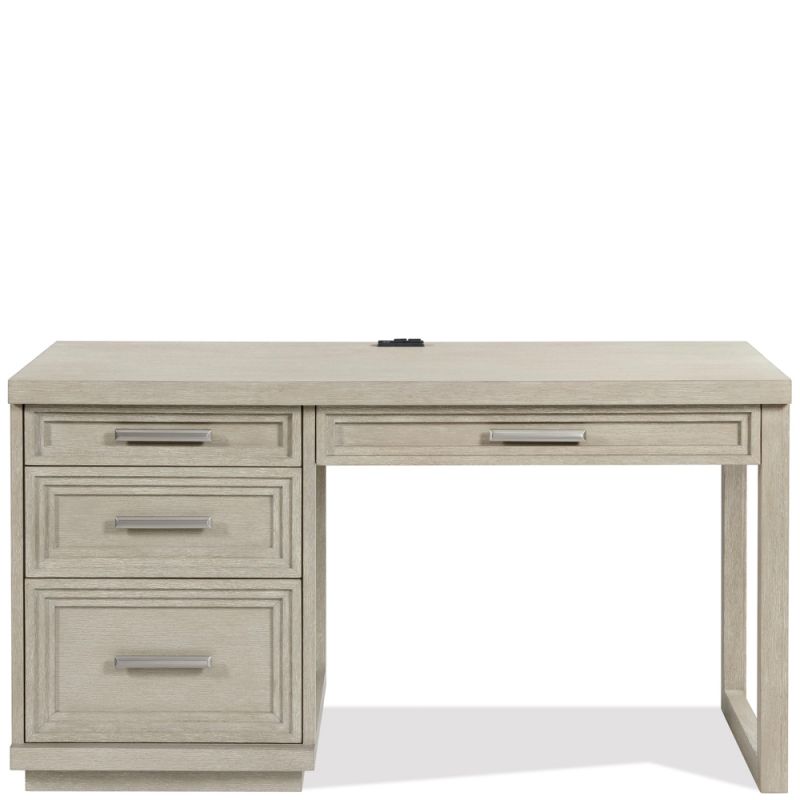 Riverside Furniture -  Cascade Single Pedestal Desk - 73430