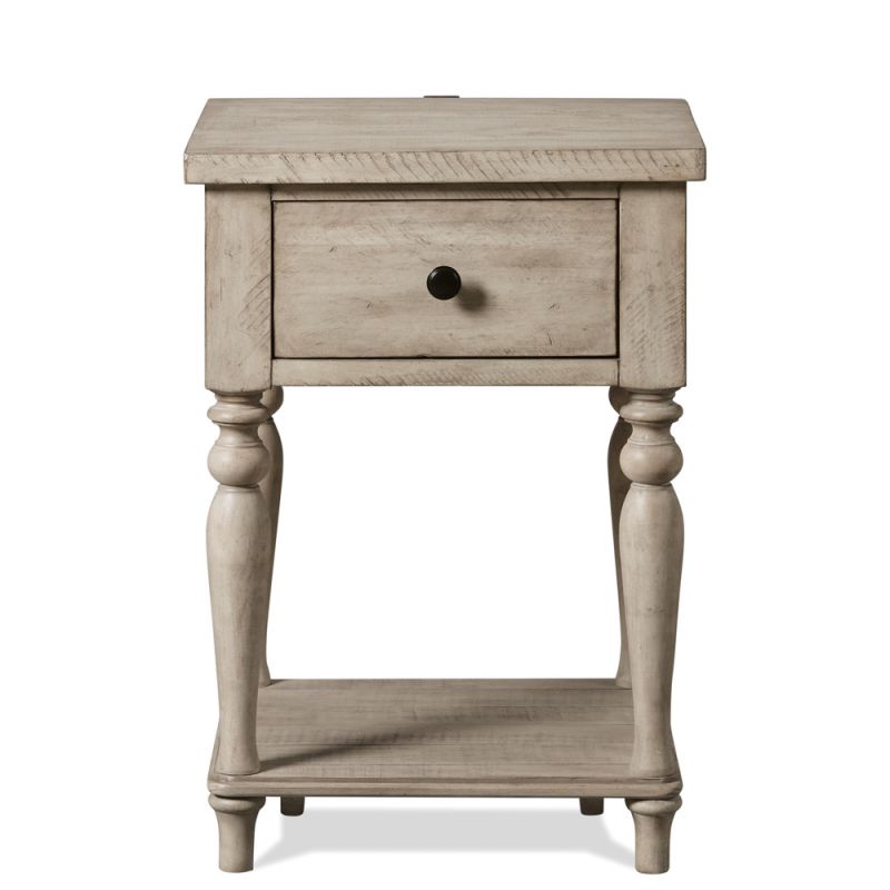 Riverside Furniture -  Hailey 1-drawer Nightstand - 15268