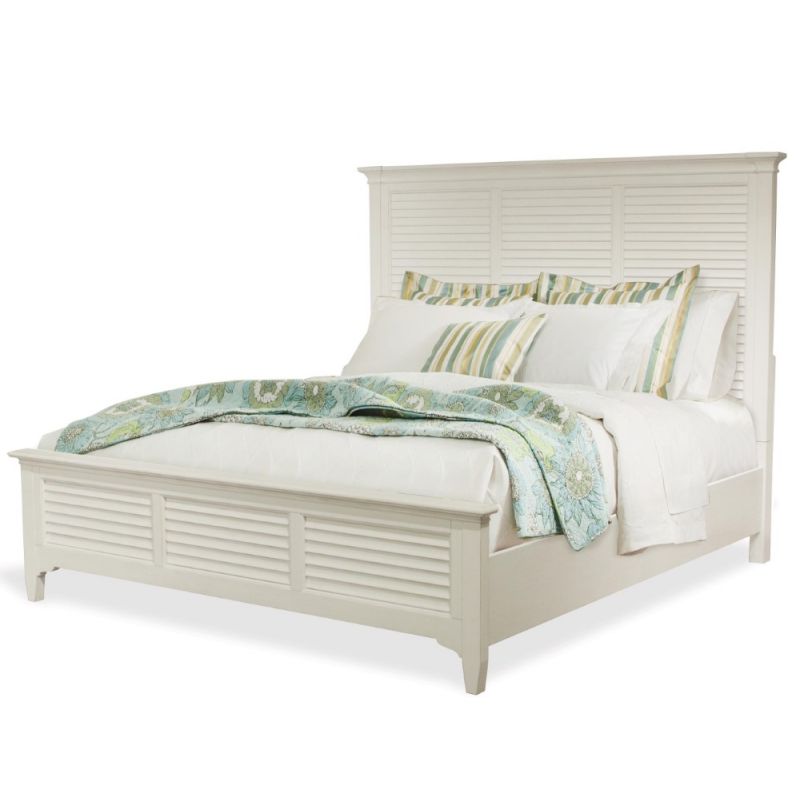 Riverside Furniture - Myra King Louver Bed