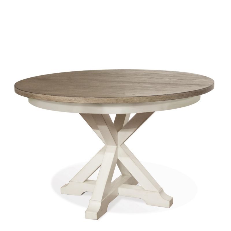 Riverside Furniture - Myra Round Dining Table - 59357_59550