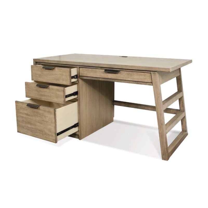 Riverside Furniture - Perspectives Single Pedestal Desk - 28130