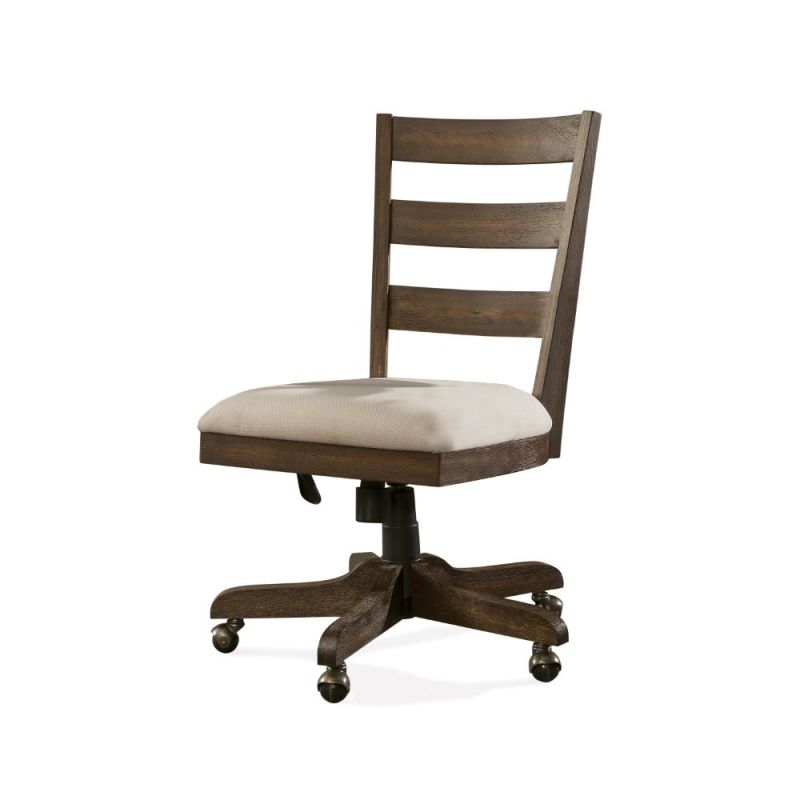 Riverside Furniture - Perspectives Wood Back Upholstered Desk Chair - 28027