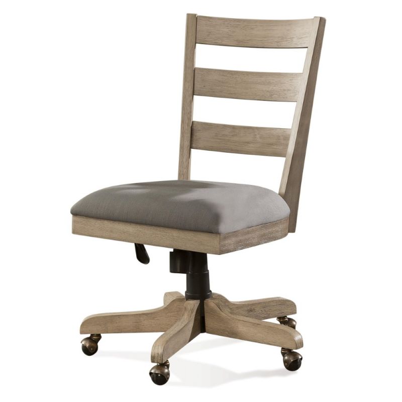 Riverside Furniture - Perspectives Wood Back Upholstered Desk Chair - 28127