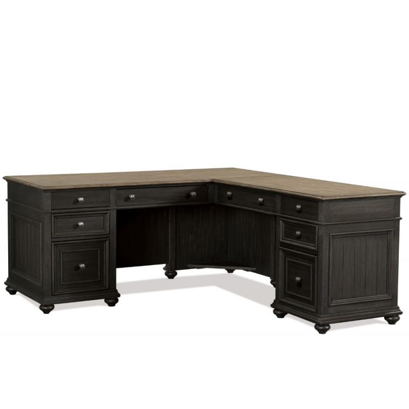 Riverside Furniture - Regency L-desk And Return - 64332