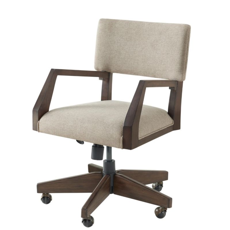 Riverside Furniture - Sheffield Upholstered Desk Chair - 58839
