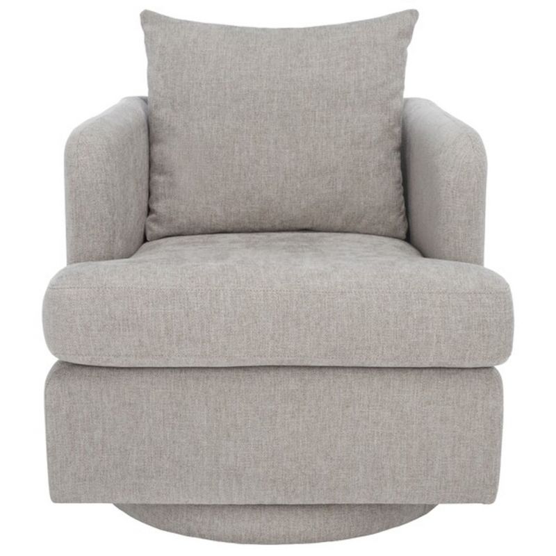 Safavieh - Couture - Abbelina Swivel Accent Chair - Grey - SFV5050B