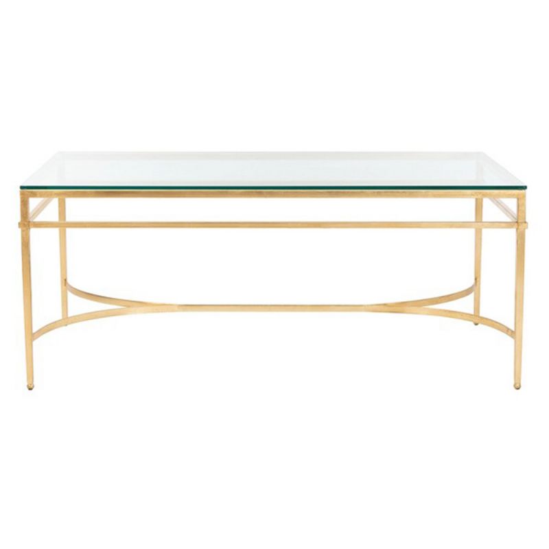 Safavieh - Couture - Abelard Cocktail Table - Gold - AMH8303A