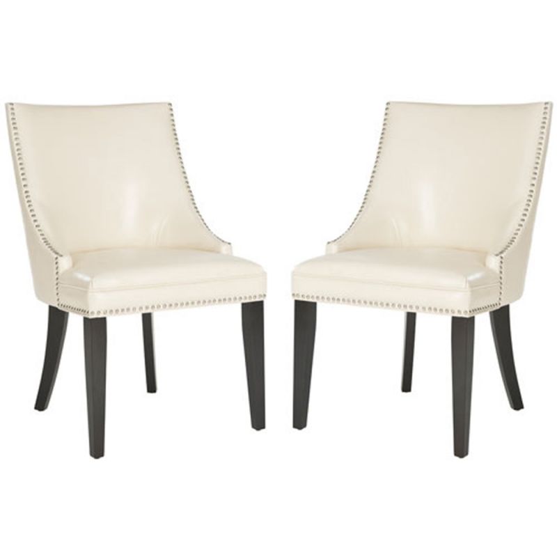 Safavieh - Afton Side Chair - Flat Cream  (Set of 2) - MCR4715D-SET2