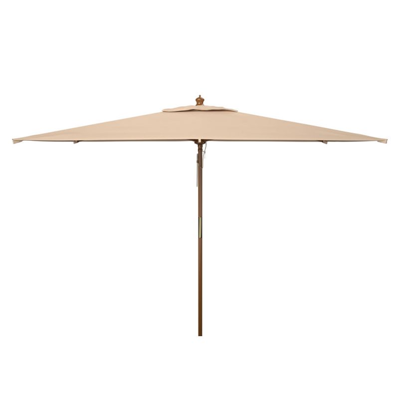 Safavieh - Aklin 10Ft Wood Umbrella - Beige - PAT8309A
