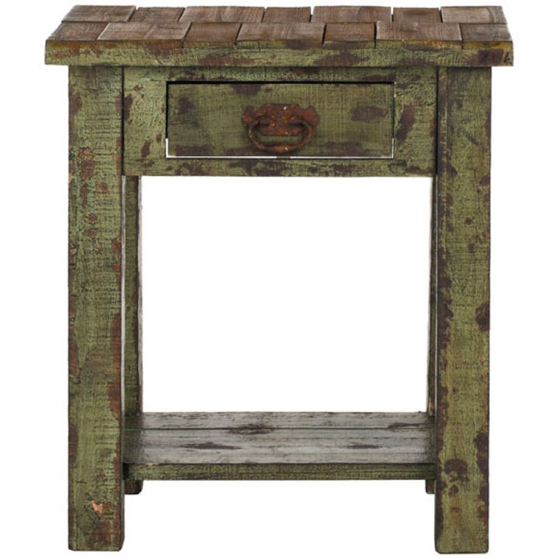 Safavieh - Alfred End Table - Antique Green - AMH4094A