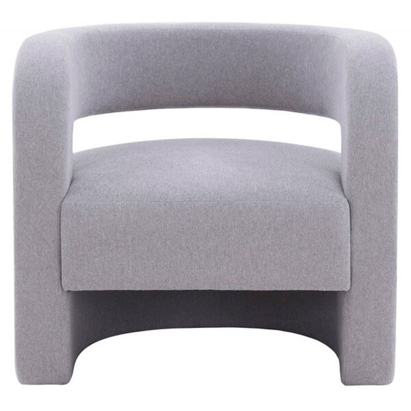 Safavieh - Couture - Anissa Barrel Back Accent Chair - Light Grey - SFV4789B