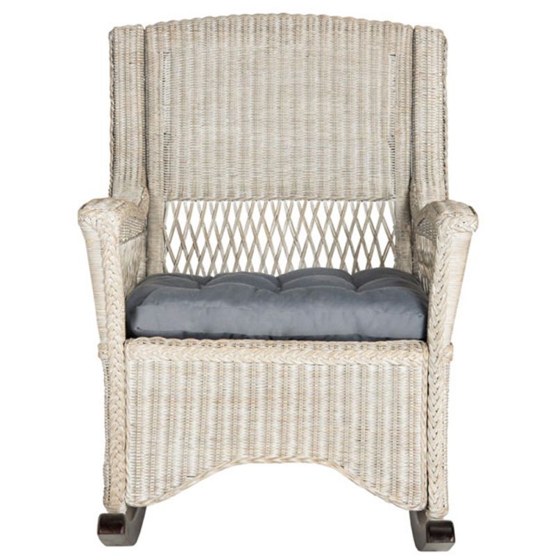 Safavieh - Aria Rocking Chair - Antique - Grey - SEA8036A
