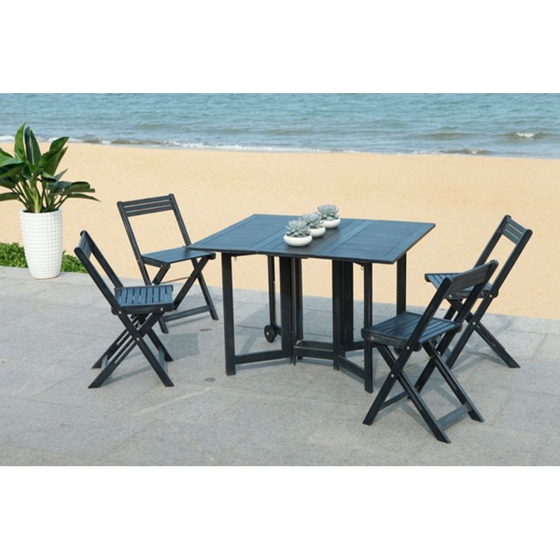 Safavieh - Arvin Table/Chair Set - Black - PAT7001C