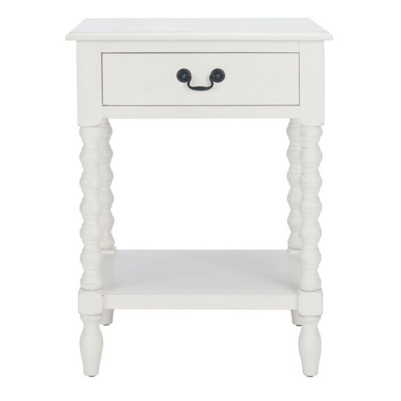 Safavieh - Athena Accent Table - Distressed White  - ACC5703A