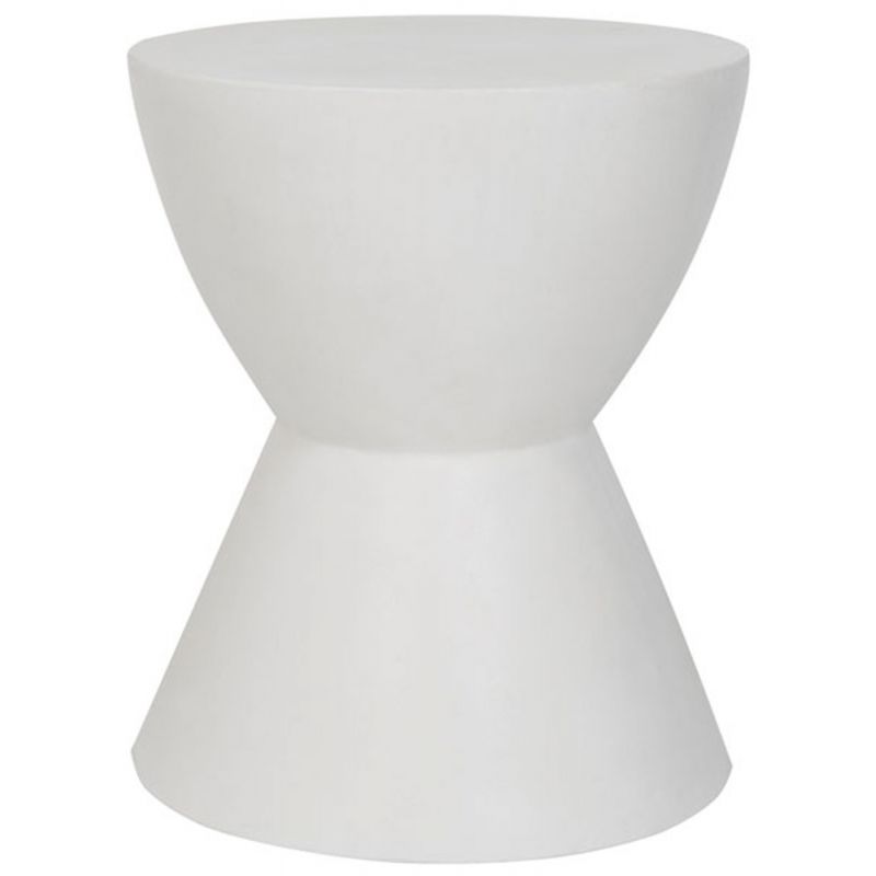 Safavieh - Athena In/Outdoor Accent Stool - Ivory - VNN1011B