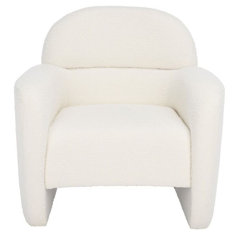 Safavieh - Couture - Bellamaria Boucle Accent Chair - Ivory - SFV5047A