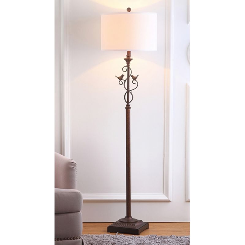 Safavieh - Birdsong Floor Lamp - Oil Rub Bronze - LIT4338A
