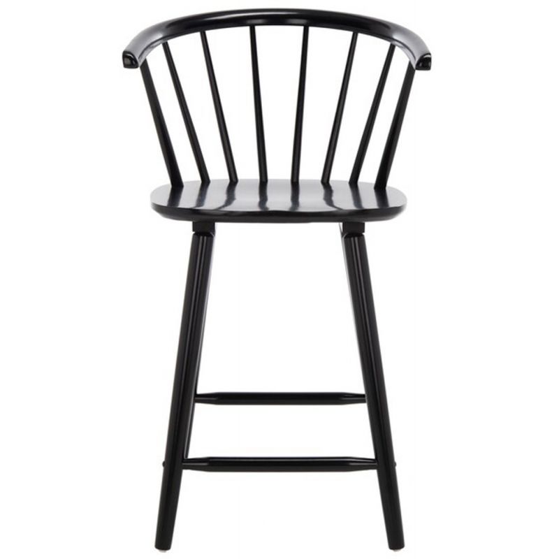 Safavieh - Blanchard Counter Stool - Black  (Set of 2) - BST8506A-SET2